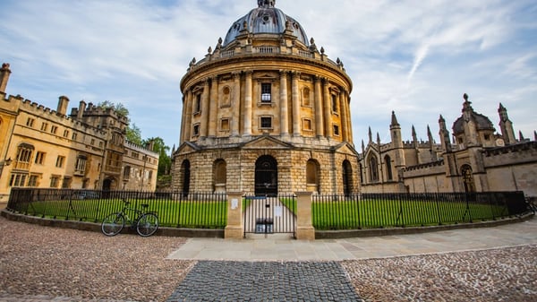 The Radcliffe Camera building at the University of Oxford, UK.