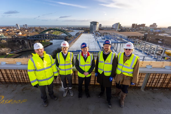 maker faber_toppingout_sunderland