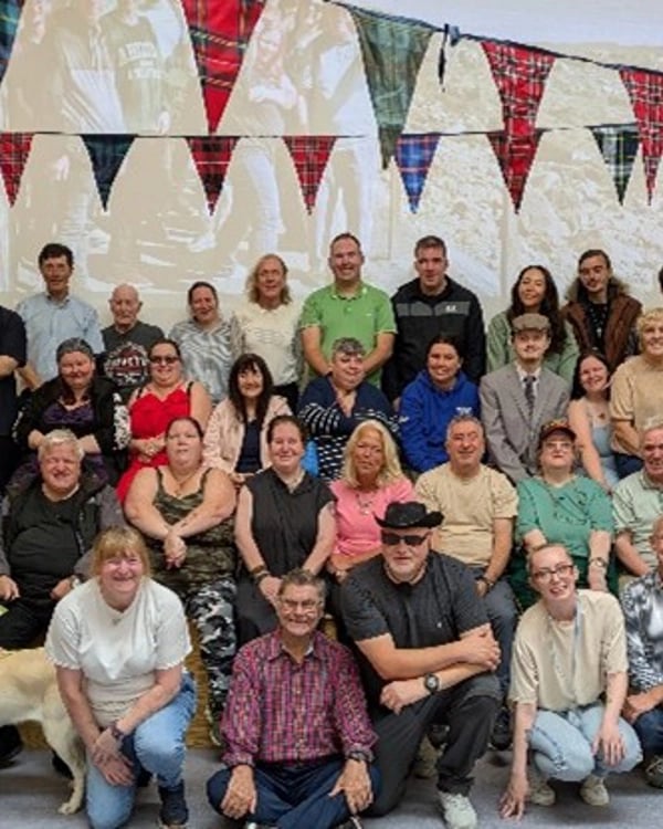 Group photo of Scotland Grassmarket Community Project