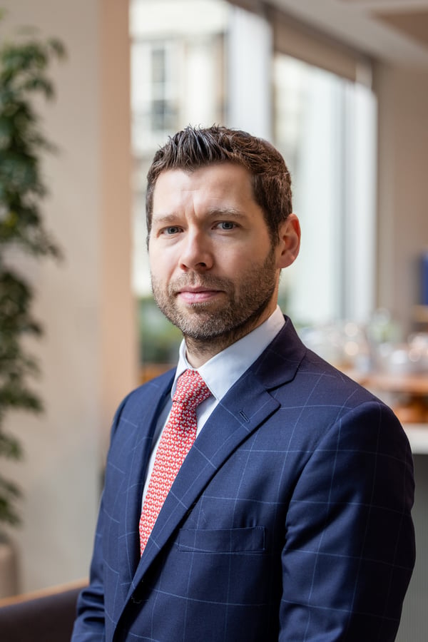Photograph of Andy Sinclair, Group Chief Strategy & Investor Relations Officer, L&G.