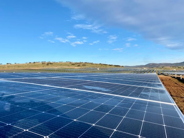 Solar energy infrastructure representative of investments made through the L&G NTR Clean Power Transition IV Fund.