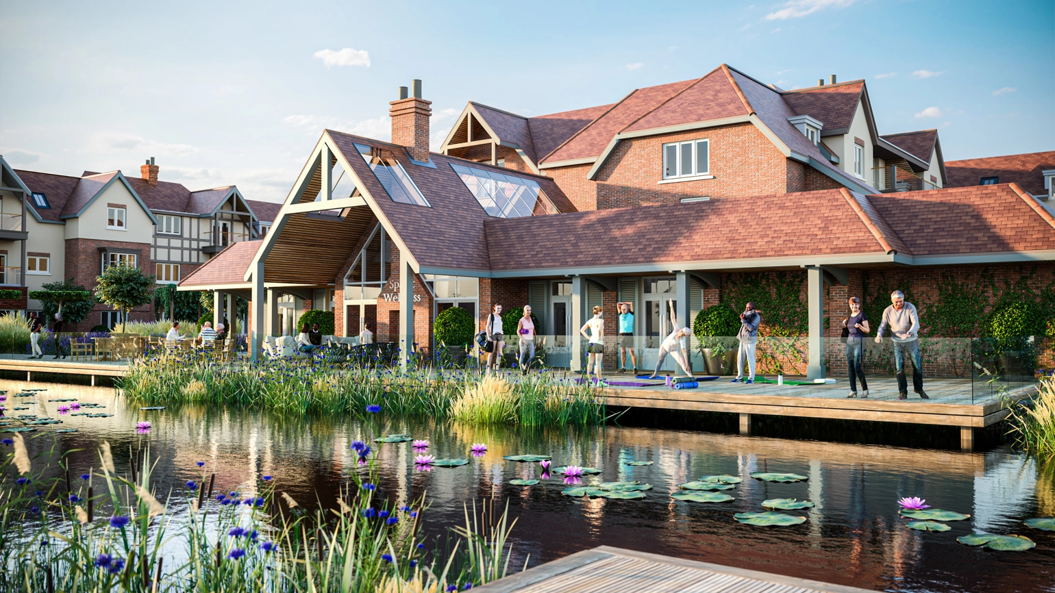 UK’s First Net-Zero Carbon Retirement Community The Millfield Green site in Caddington, Central Bedfordshire Planning image  UK’s First Net-Zero Carbon Retirement Community The Millfield Green site in Caddington, Central Bedfordshire Planning image