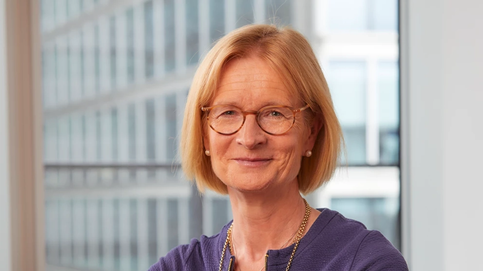 Photograph of Laura Wade-Gery, Independent Non-Executive Director, L&G. Photograph of Laura Wade-Gery, Independent Non-Executive Director, L&G.