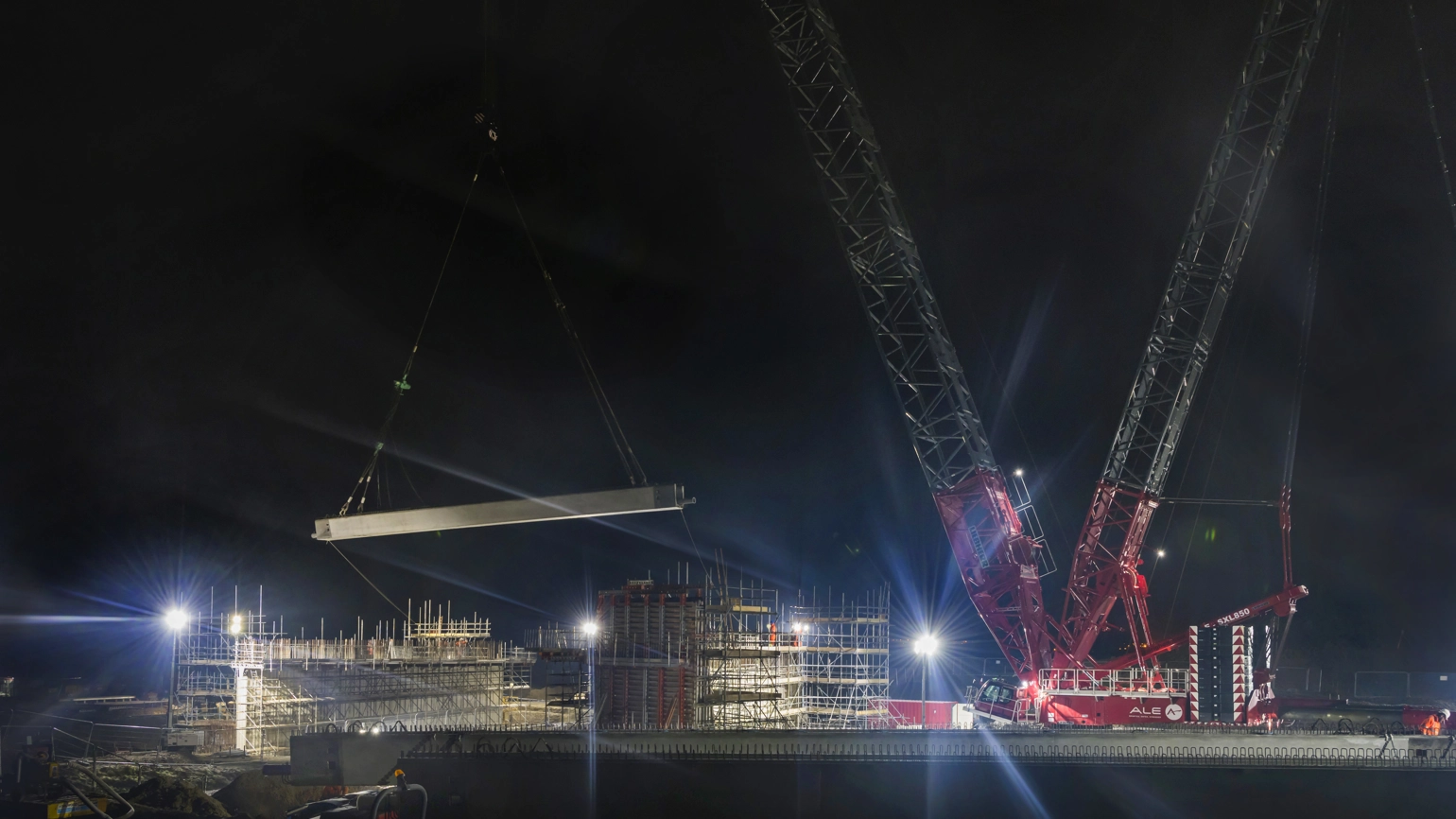 thorpe park leeds bridge install thorpe park leeds bridge install