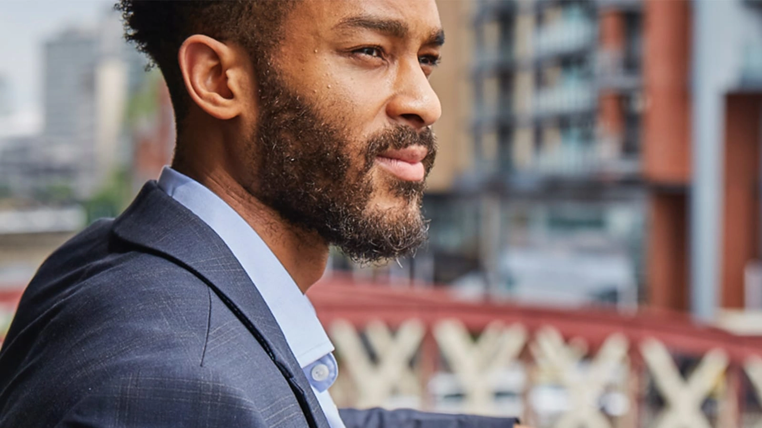 Male looking outside  Male looking outside