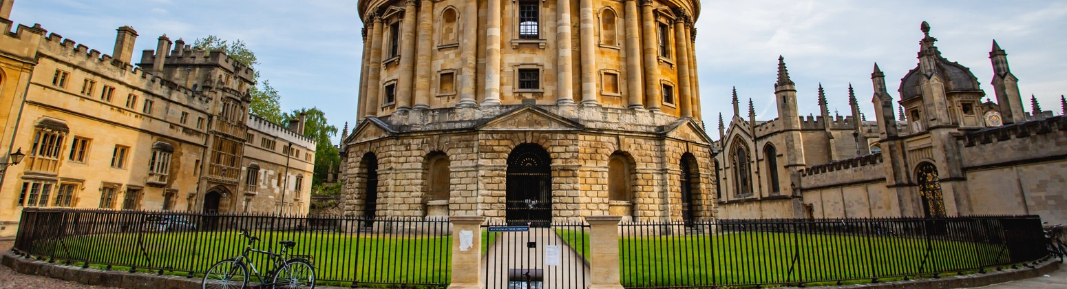 The Radcliffe Camera building at the University of Oxford, UK. The Radcliffe Camera building at the University of Oxford, UK.