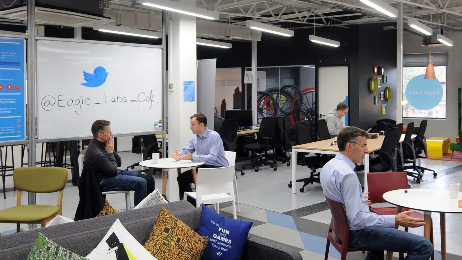 Eagle lab photo Eagle lab photo