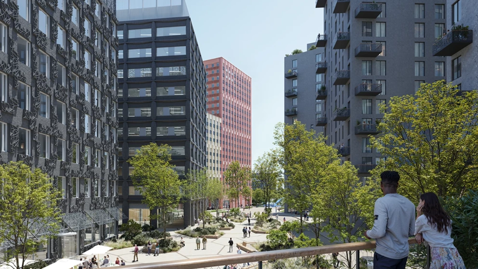A planning image of the Bristol Temple Quarter regeneration area, Temple Island. A planning image of the Bristol Temple Quarter regeneration area, Temple Island.