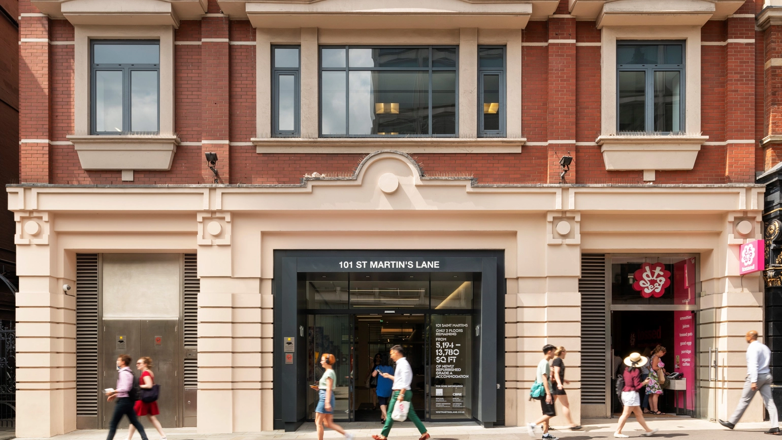 101 St Martins Lane Exterior 101 St Martins Lane Exterior