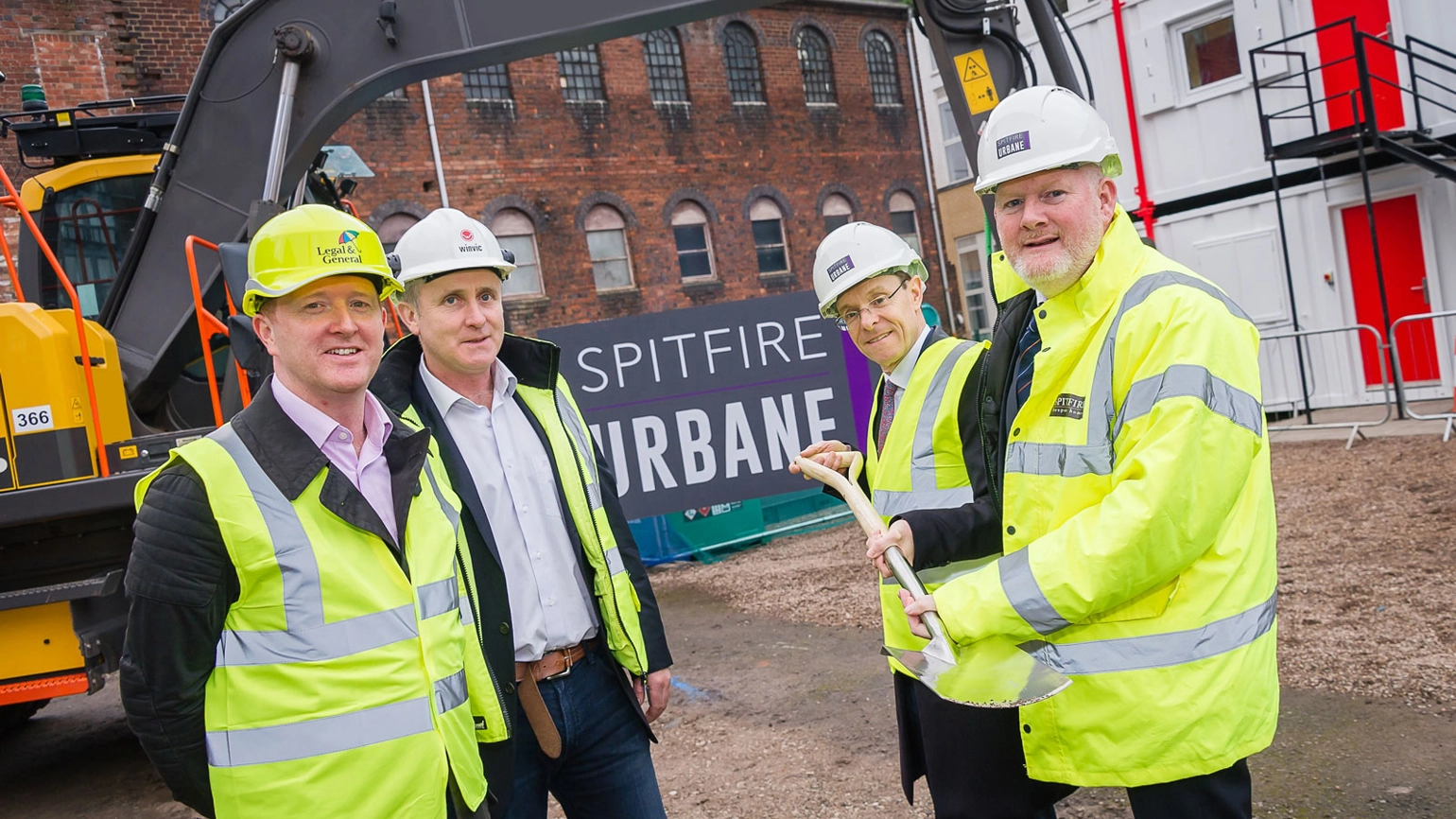 Mayor of West Midlands breaks ground at Newhall Square development Mayor of West Midlands breaks ground at Newhall Square development