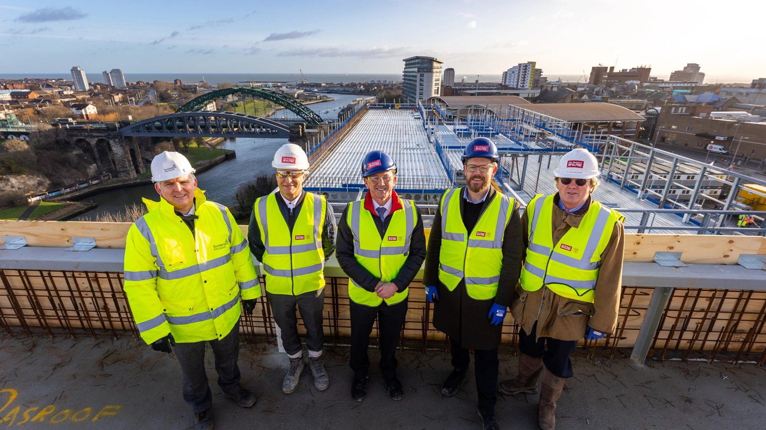 maker faber_toppingout_sunderland maker faber_toppingout_sunderland