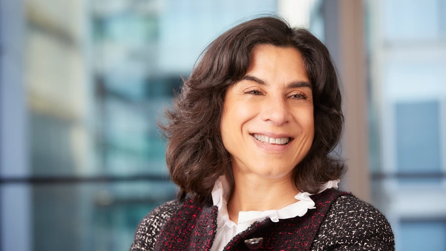 Photograph of Nilufer Kheraj OBE, Independent Non-Executive Director, L&G. Photograph of Nilufer Kheraj OBE, Independent Non-Executive Director, L&G.