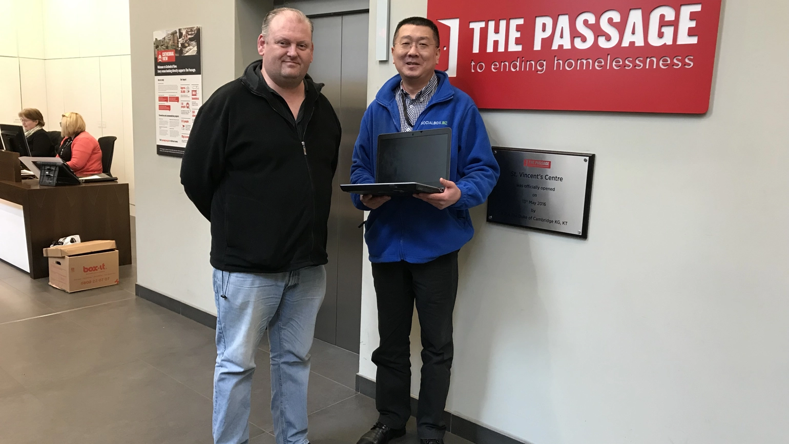 Legal & General Announces Laptop Donations to The Passage Legal & General Announces Laptop Donations to The Passage