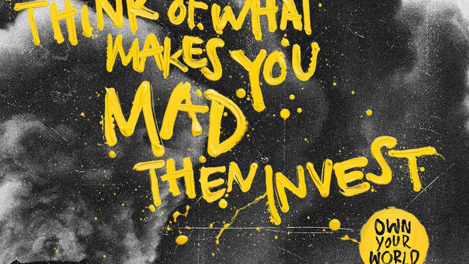 Own your world banner Own your world banner