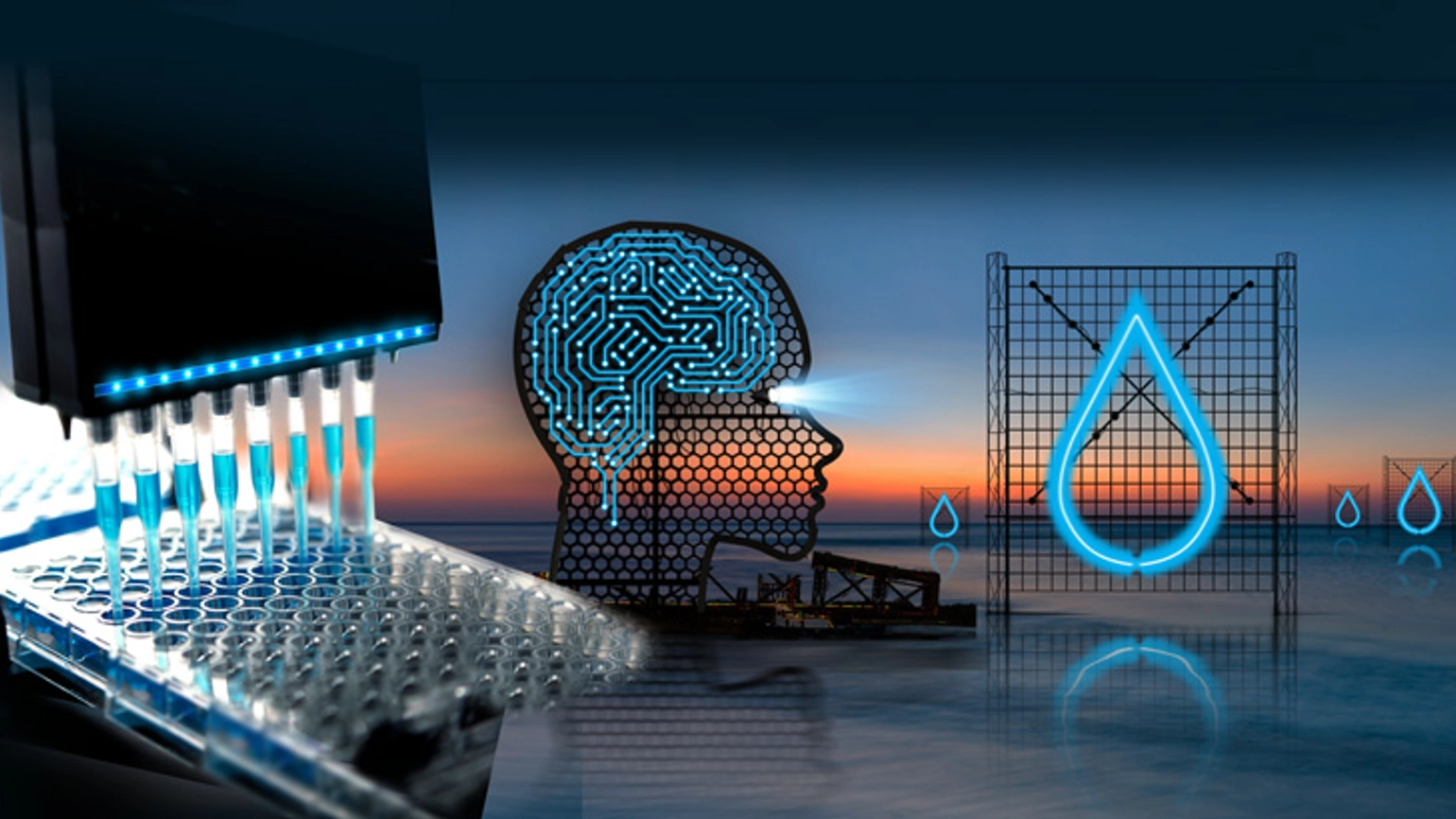 Illustration of futuristic works Illustration of futuristic works