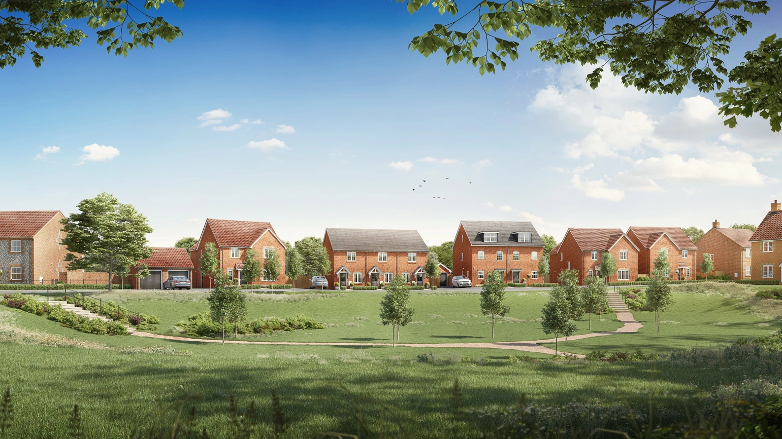 L&G and Allison Homes Partnership houses in The Oaks in Postwick, Norwich image L&G and Allison Homes Partnership houses in The Oaks in Postwick, Norwich image