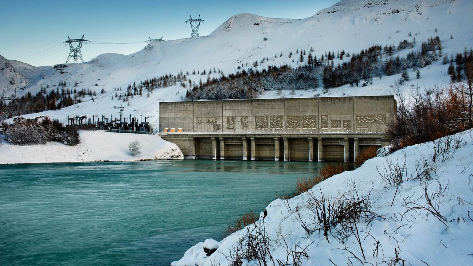 Burfellsvirkjun Hydro Power Plant, Thjorsardalur, Iceland Burfellsvirkjun Hydro Power Plant, Thjorsardalur, Iceland