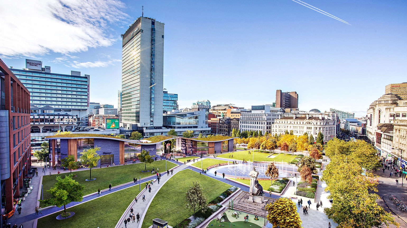 Manchester Piccadilly Gardens Manchester Piccadilly Gardens