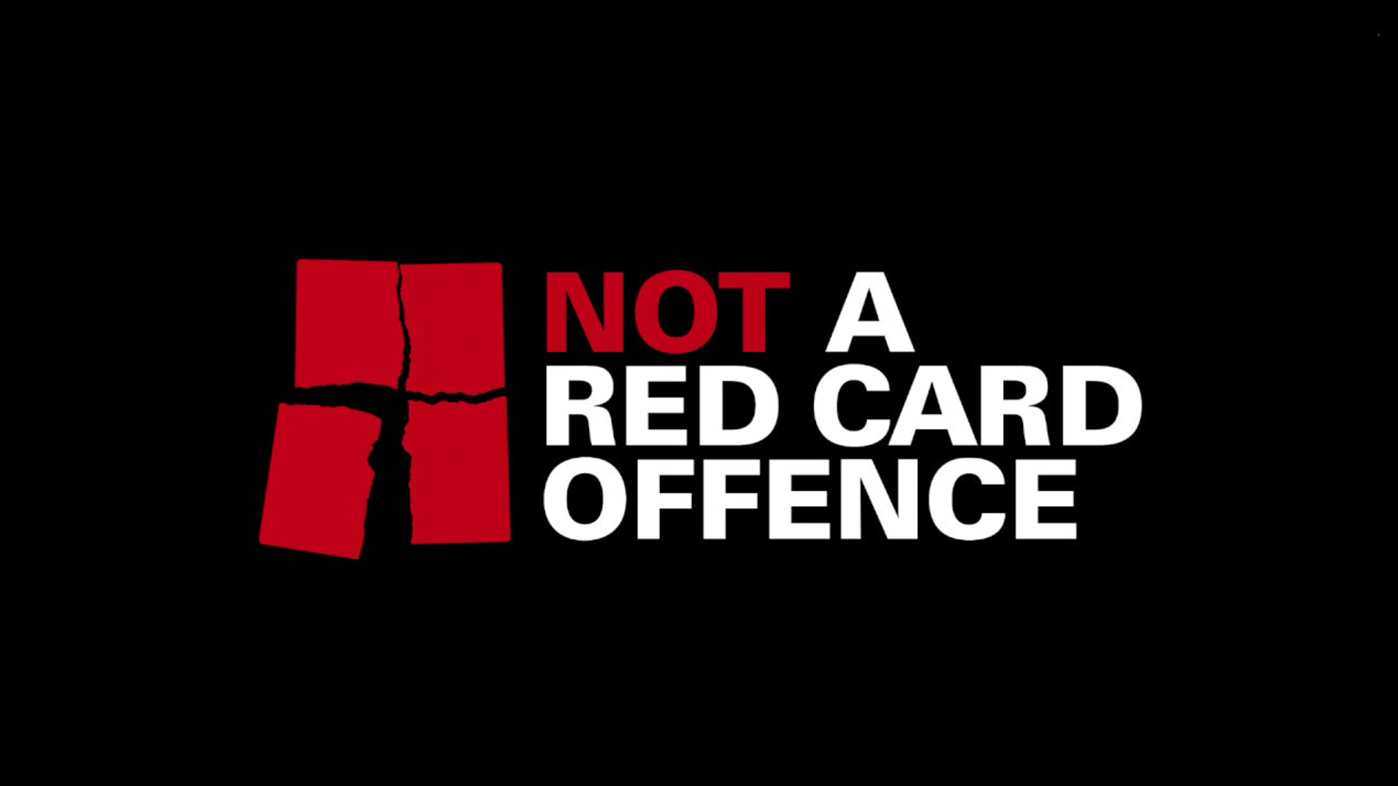 Not a red card offence banner image Not a red card offence banner image