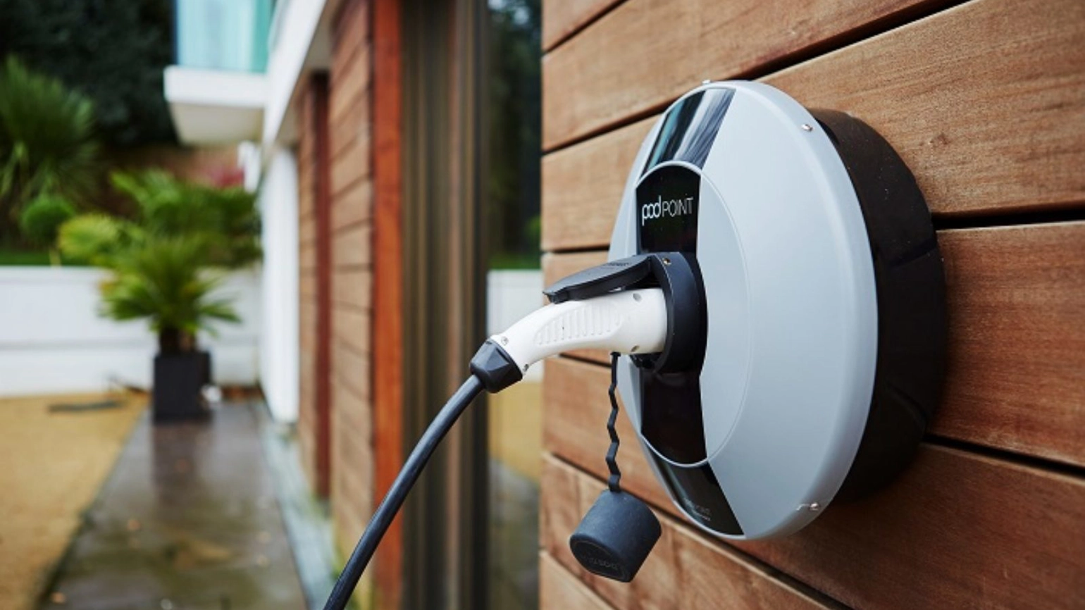 Image of Electric car charging pod Image of Electric car charging pod