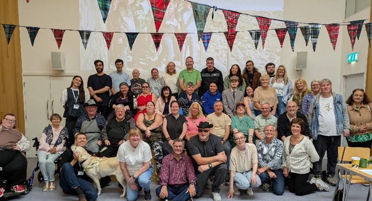 Group photo of Scotland Grassmarket Community Project 