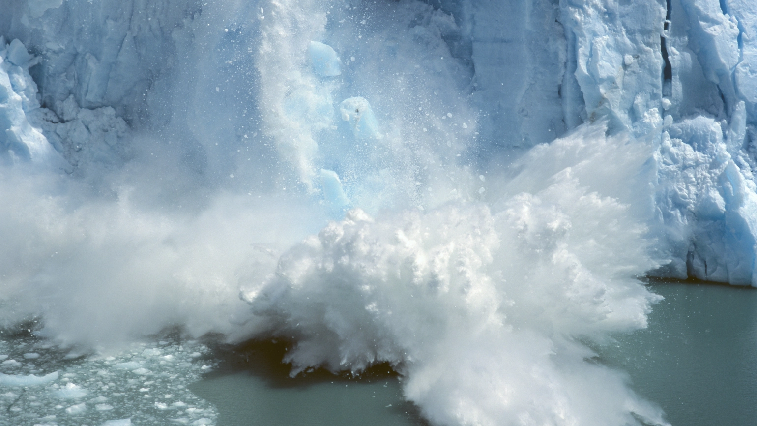 Photo of Ice Berg explosion Photo of Ice Berg explosion