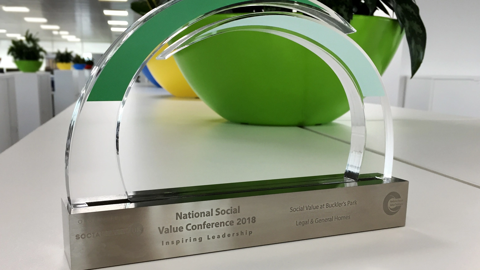 National Social Value Conference 2018 Award National Social Value Conference 2018 Award