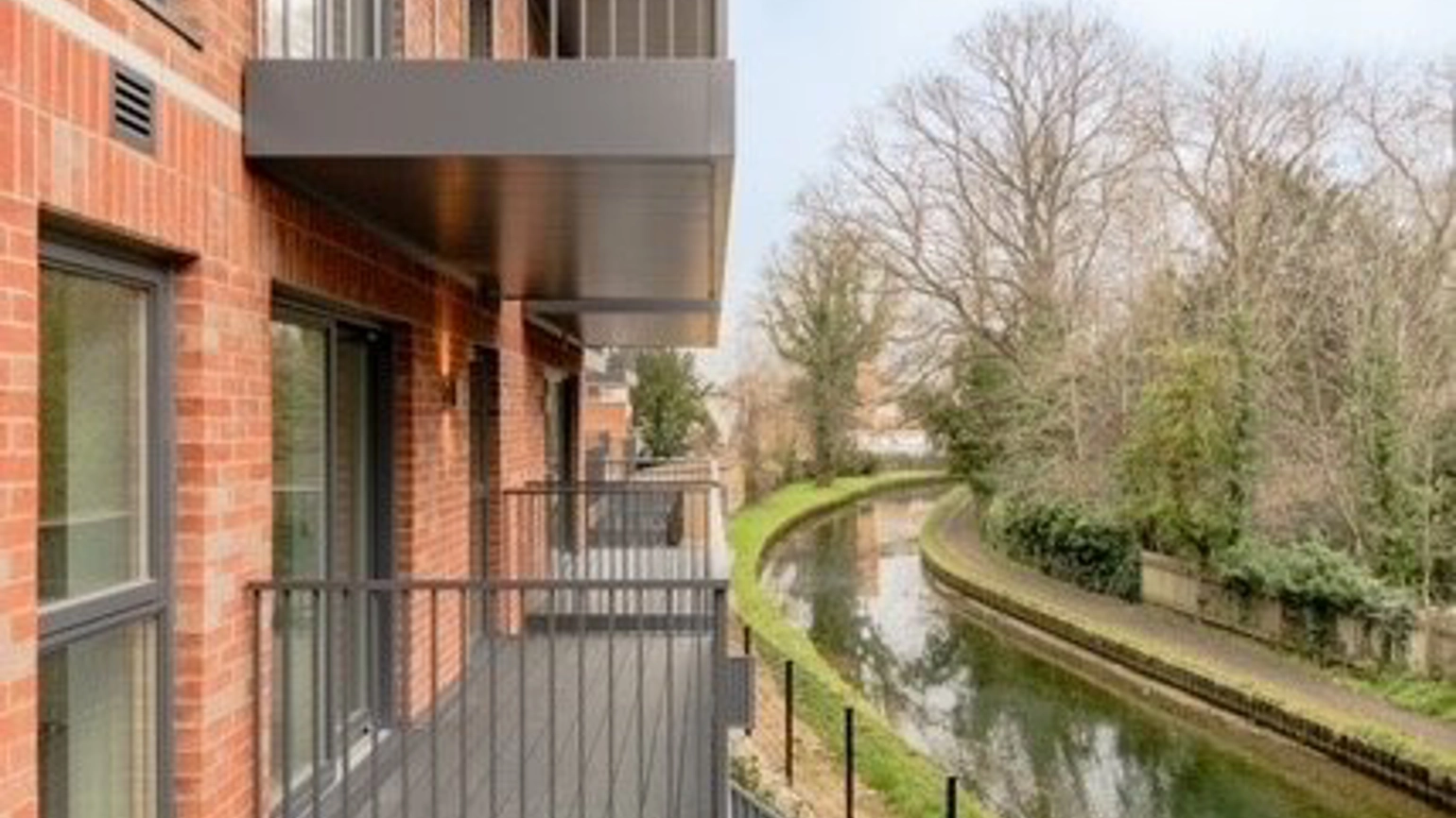 Apartment with the balcony near canal Apartment with the balcony near canal