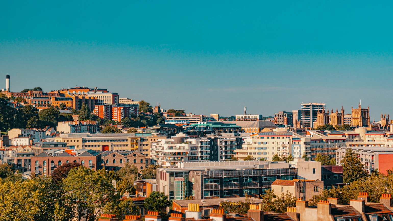 View of Bristol city View of Bristol city