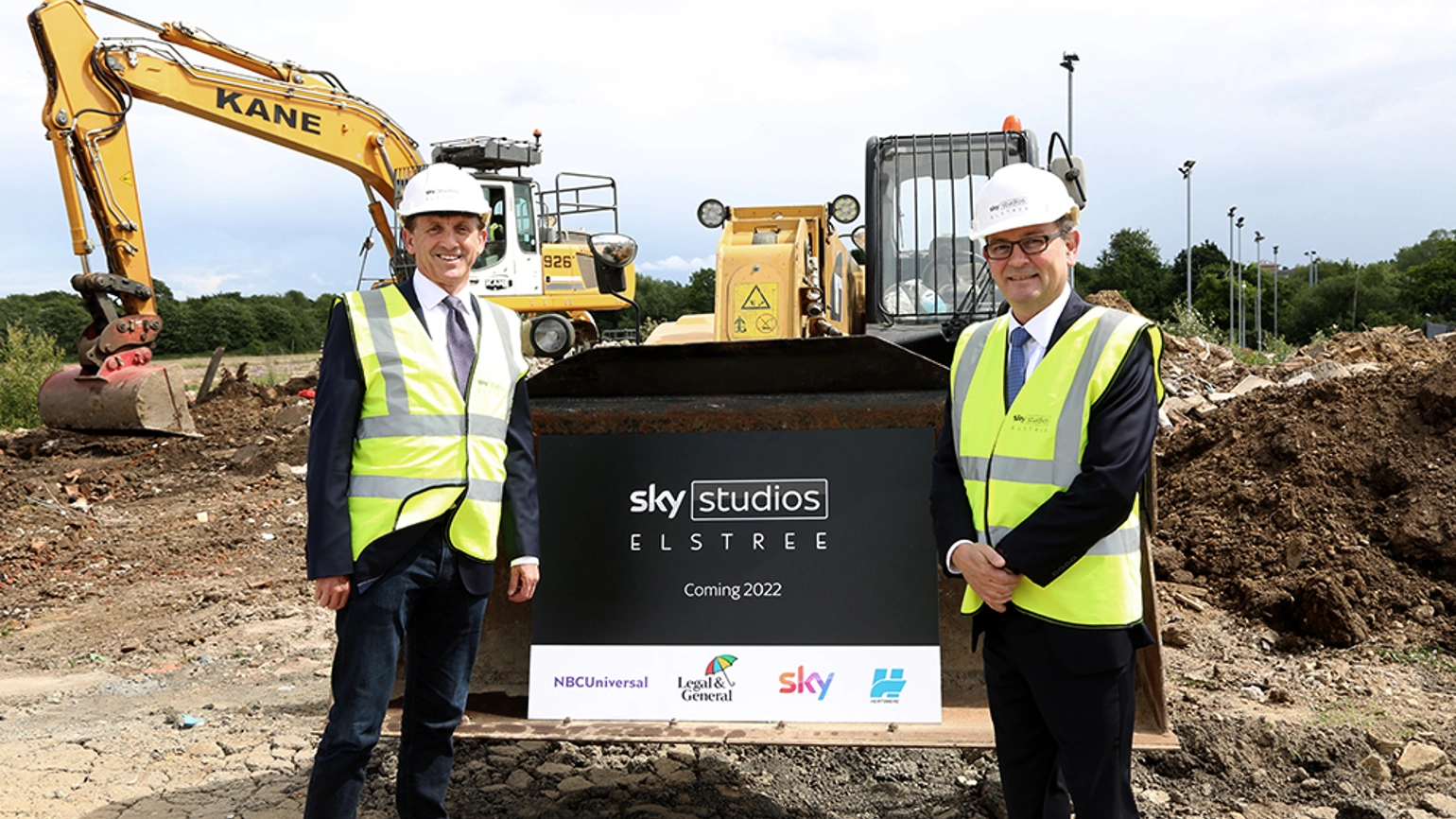 Sky Studios Elstree Construction approval photo Sky Studios Elstree Construction approval photo